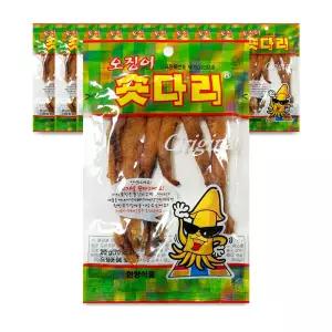 고래거너 오징어 숏다리 20g x10개