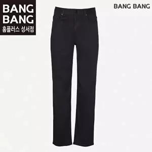 [셀러허브 1]뱅뱅 HC04 봄여름 남성 밑위긴 스판 얇은 블랙진 레귤러핏 편한 블랙 청바지 FQM200 (1392536