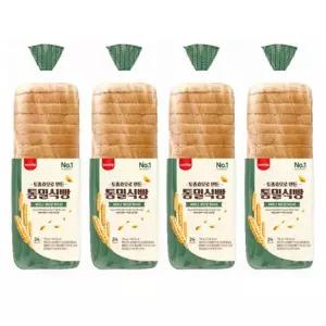 (오티삼립)토종효모로 만든 통밀식빵 755g 4봉