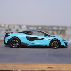 LCD 1:18 McLaren 600LT 합금 풀 오픈, 슈퍼카 시뮬레이션 자동차 모델