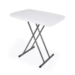 칼루스 브로몰딩 테이블 760 야외 높이조절 접이식 테이블 캠핑 간이 책상 다용도