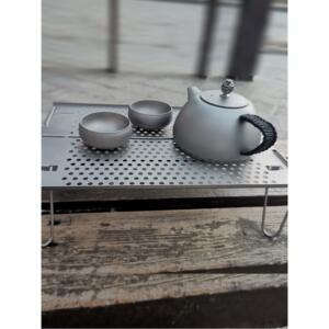 야외용 미니 접이식 테이블 소형 초경량 휴대용 야외 캠핑 티테이블 티트레이 레저