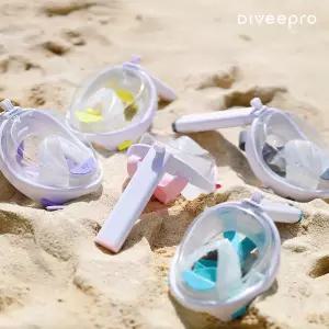 다이비프로 이스케이프 풀페이스 스노쿨링 마스크 물안경