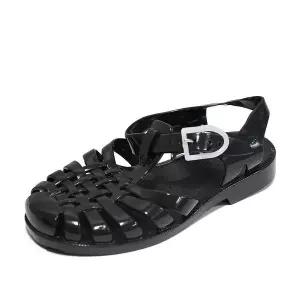 메듀즈 SUN 201 샌들 느와르 여성 젤리슈즈 NOIR