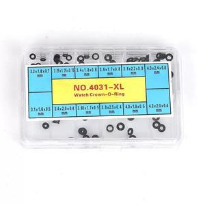 미니 고무 O-링 시계 크라운 방수 뒷면 커버 가스켓 수리 도구 액세서리 와셔