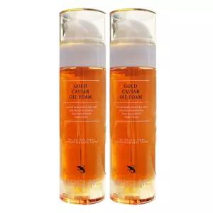 맥스클리닉 골드 캐비어 클렌저 클렌징 오일 거품 세안 폼 + 1g 110ml, 2개
