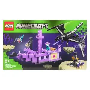 레고 21264 마인크래프트 엔더 드래곤과 엔드 함선 /블럭 완구