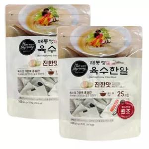 해통령 육수한알 진한맛 100g x2개 코인육수 총50개