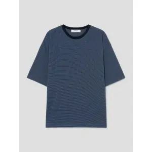 [에잇세컨즈] 미니멀 스트라이프 티셔츠 - 블루 (456442SS3P)