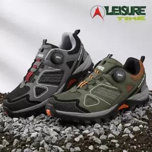 [레저타임] 남성 다이얼 트레킹화 등산화 워킹화 아웃도어 운동화 미끄럼방지 멀티슈즈