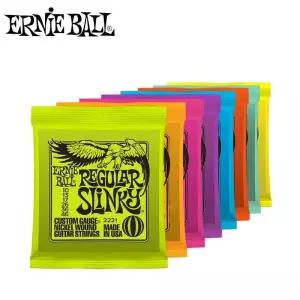 오리지널 Ernie Ball Super Slinky 일렉트릭 기타 현 009 010 니켈 상처 6 액세서리 악기 칼림바 마림바