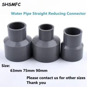 레듀샤 1개 63mm 75mm 90mm PVC 커넥터 물 파이프 정원 관개 수족관 Adapte
