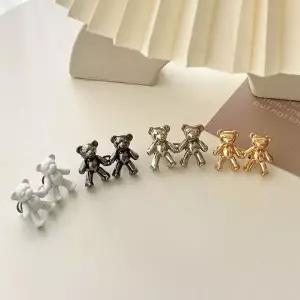 간편한 허리둘레 조절핀 곰돌이 셀프수선 버클 클립