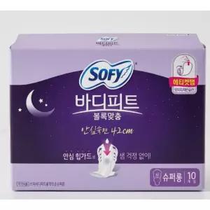 쏘피 바디피트 볼록맞춤 슈퍼롱 10개 x 6팩