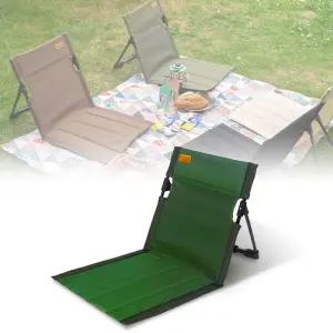 야외 캠핑 경량 접이식 등받이 폴딩 바닥 좌식의자 캠핑좌식의자