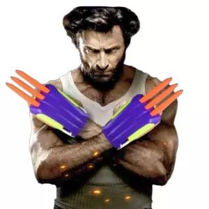 울버린 손톱 손 토이나이프 당근칼 너클 클로 코스튬