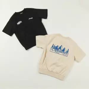 [롯데백화점]지프 등판 산 그래픽 반팔 맨투맨 티셔츠 KP2TSU107