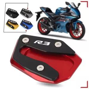 YAMAHA YZF R3 R25 YZF-R3 YZF-R25 YZFR3 YZFR25 2019-2023 2021 오토바이 CNC 킥 스탠드 사이드 스탠드 확