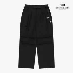노스페이스 화이트라벨 파라슈트 팬츠 BLACK NP6NS01J