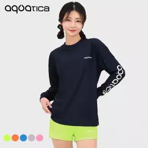 아쿠아티카 여성 래쉬가드 AQAUTS24001(네이비)+AQAWQT 스윔보드숏 2피스 (only one)