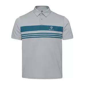 [하프클럽/블랙야크]블랙야크 남성 스트라이프 피케 반팔티 1BYKTMU017 SV 반팔