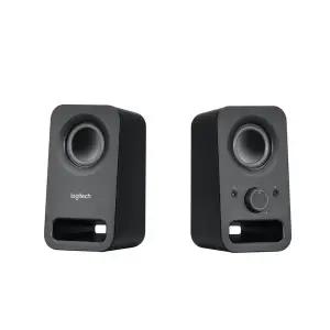 로지텍정품 Z150 헤드셋단자 AC전원 2채널 컴퓨터 PC 스피커 블랙