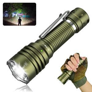 Wurkkos TS23 21700 충전식 전술 손전등 EDC 5000LM XHP70.3 HI 토치 IPX-8 방수 2 그룹 모드 테일 스위치