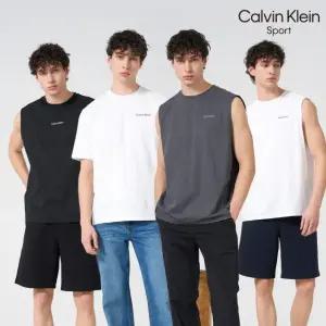 [CalvinKlein] 캘빈클라인 26SS 시그니처 슬리브리스 3종 + 티셔츠 1종, 남성