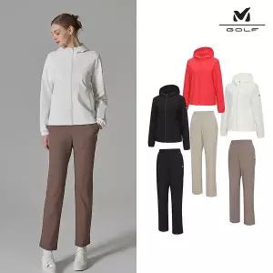 (명품 트리코트)밀레골프 여성 여름 셋업 2종