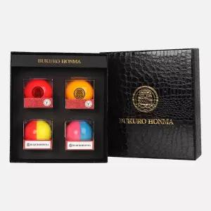 [부쿠로혼마] 효도선물 파크골프공 4피스 펄 스페셜 4구 선물세트 (B6FUST14)