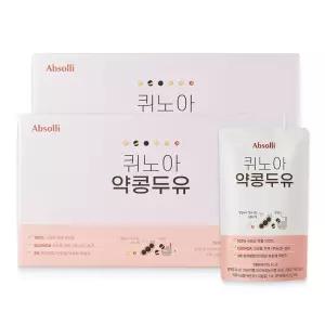 앱솔리 퀴노아 약콩두유 저당 190ml 40팩 검은콩