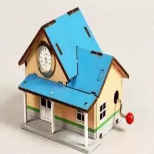 [Deco] 오르골 오르골DIY 간이역 조립만들기 미술만들기 DIY