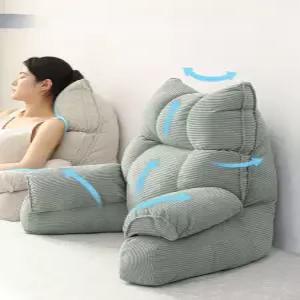 침대 등받이쿠션 집순이 쇼파 중형 대형쿠션 머리까지 침실 방수 삼각쿠션