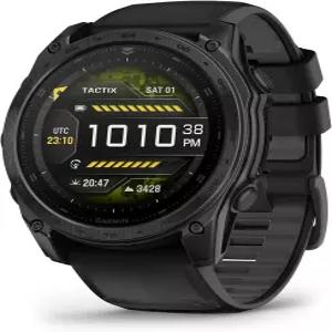 가민 택틱스 8 47mm AMOLED 디스플레이 프리미엄 전술 GPS 스마트워치 적용된 탄도 초경량TM 솔버 포함