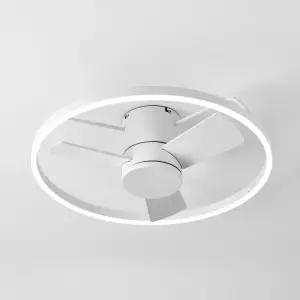 비브르디 LED 실링팬 조명 비대칭 양면컬러 BLDC 저소음 리모컨 세트 3COLOR