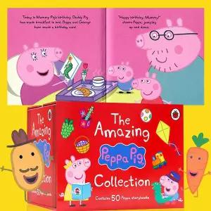 해외원서 어메이징 페파피그(레드) 50권 세트 Amazing Peppa Pig Red 영어원서 음원제공 2133029