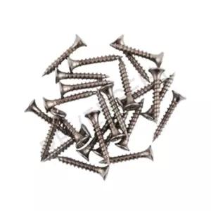 경첩피스 가구 목공 방문경첩 나사 4x25mm 니켈색