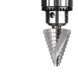 대형 스탭드릴 60mm 코팅 테이퍼핀리머GEM300 티타늄 홀쏘