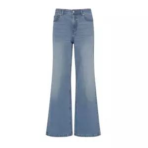 [롯데백화점]프로젝트엠 여성 이지 와이드핏 데님 팬츠 EPG5DP2200