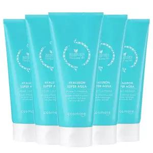 [청정미인]히아루론 수퍼 아쿠아 폼클렌징 200ml 5개