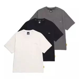 내셔널지오그래픽 공용 16수 면 세미오버핏 반팔 티셔츠 N252UTS050