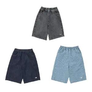 [롯데백화점]뉴발란스 ESSENTIAL_3.5부 데님팬츠(NK9VG2501U)