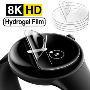Google Pixel Watch 1/2 용 1-10PCS 하이드로 겔 필름 Smartwatch Clear Slim Anti-Scratch Soft TPU 화면 보호 유리가 아님