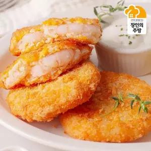 [NS홈쇼핑][TC]탱글한 통새우55%! 통살 새우까스1kg(20개입)[35848683]