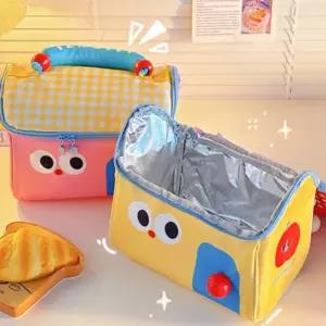 케릭터 왕눈이 하우스 집 미니 보냉가방 파우치 도시락가방 단체선물