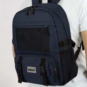 메쉬포켓 캐주얼 백팩 대학생 학교가방 데일리 책가방 여자대학생백팩