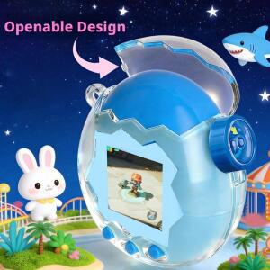 Tamagotchi Paradise 충격 방지 커버 카바 스킨 쉘 방수 교체 부품 방진용 호환 1피스 투명 보호 케이스