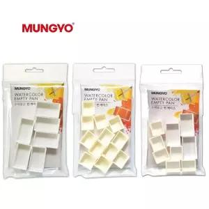 문교 고체물감 빈팬 3종(12입-소/9입-혼합/6입-대) 수채물감 빈케이스 파레트