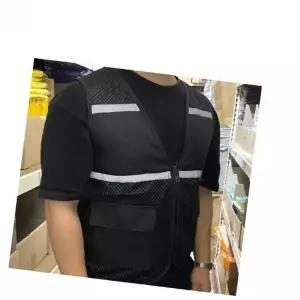 ( )망사 반사띠 작업용 조끼 블랙 105 남성여름작업조끼망사 작업조끼 여름작업조끼 작업복망사조끼 택배조