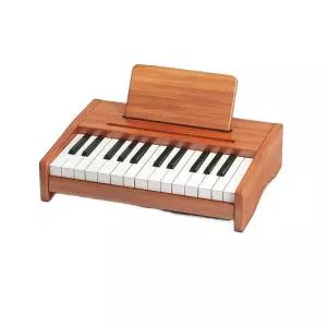 연습용 디지털피아노 미니 전자 키보드 건반악기 월넛 휴대 음악연주 소형